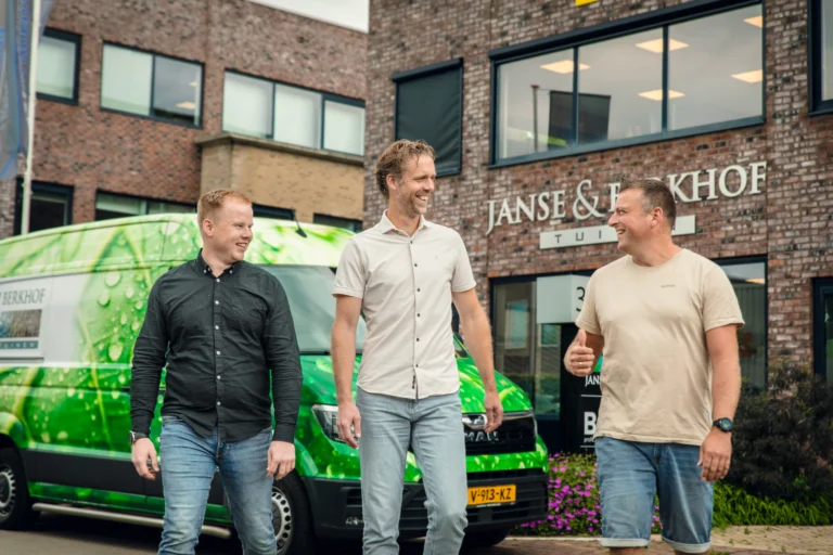 De drie eigenaren van Janse & Berkhof